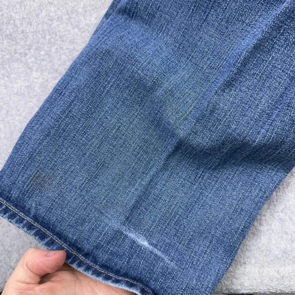 True Religion Jeans Men's 33 (34x34) Bobby Snake Eye Straight Sad Gridiron‎ USA